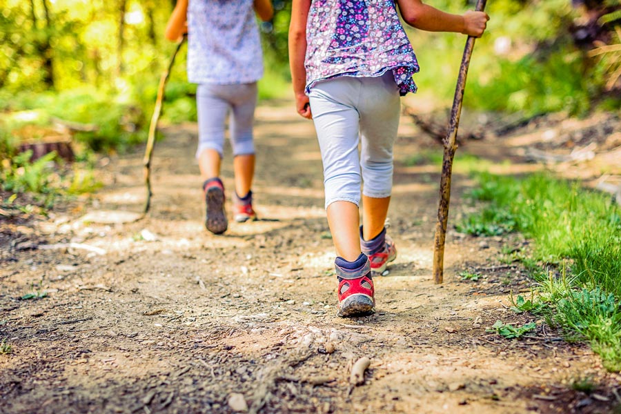 camping randonnees enfant gard
